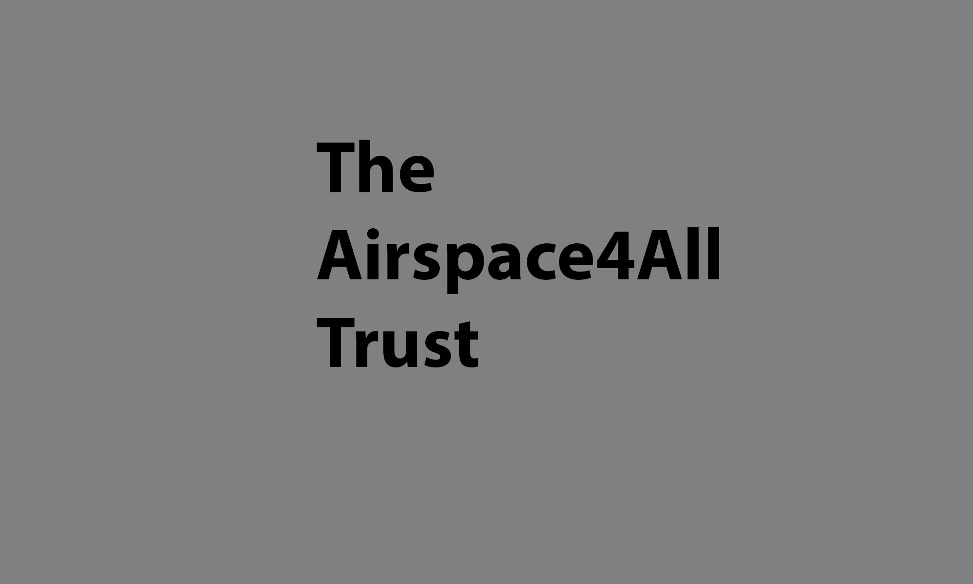 The Airspace4All Trust